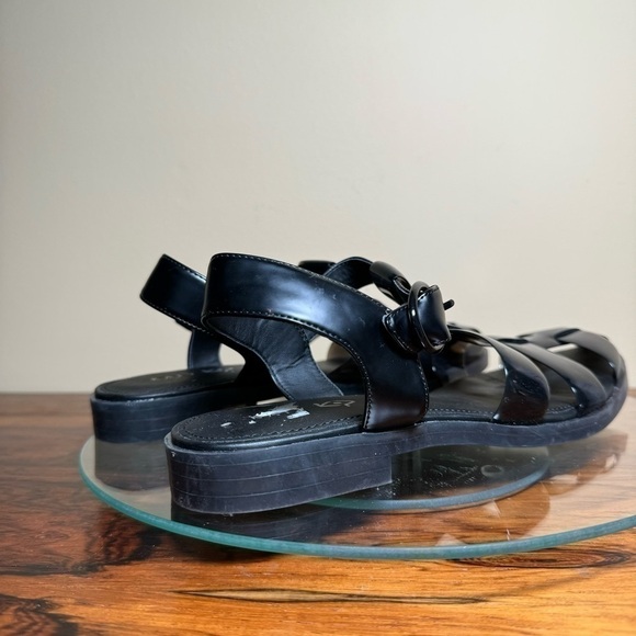 Katy Perry The Geli Fisherman Sandal - black - size 8 - Picture 10 of 16